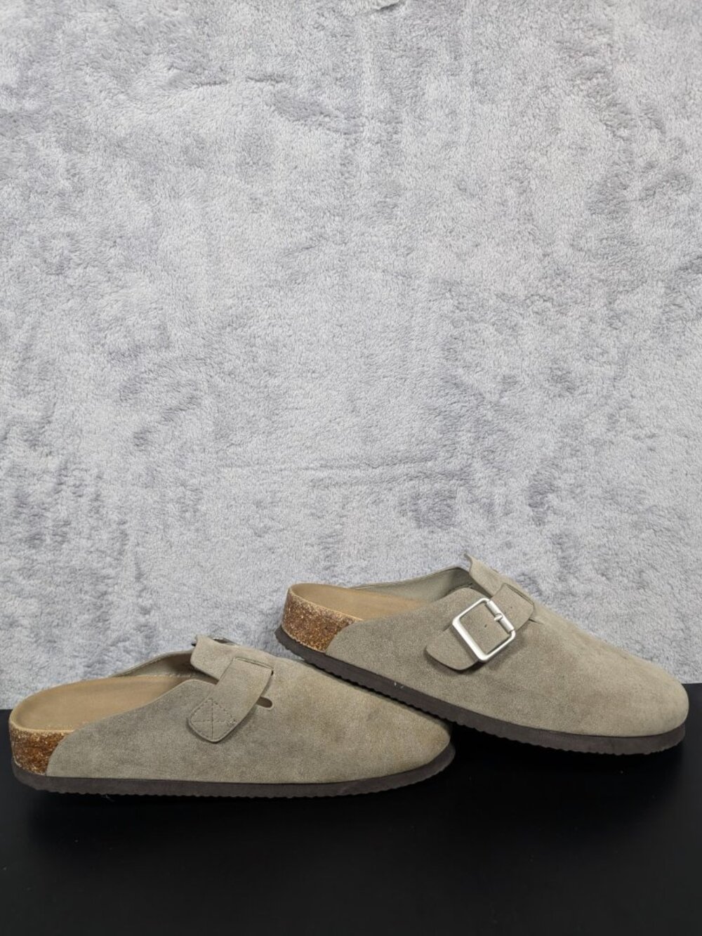 Universal Thread Betsy Clog Mule Flats Womens Size 9.5 Slip On Faux Leather - Picture 5 of 9